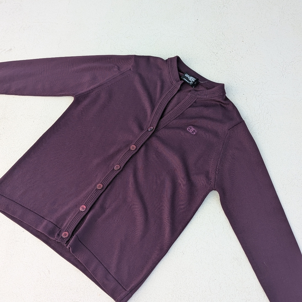 Givenchy Sport | Vintage Purple Knit Cardigan Sweater Grape Purple Med